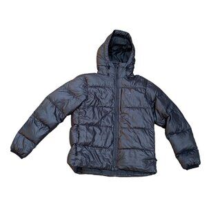 Vintage Nike ACG Lava Flow Puffer Jacket Large Black